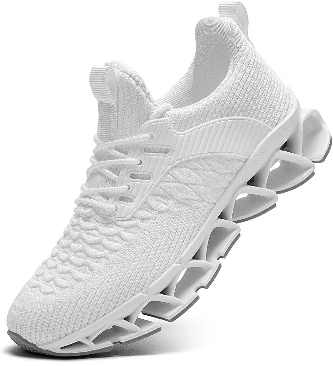 Mens Slip on Walking Running Shoes Casual Fashion Sneakers Comfort Non Slip Work Sport Athletic Trainer