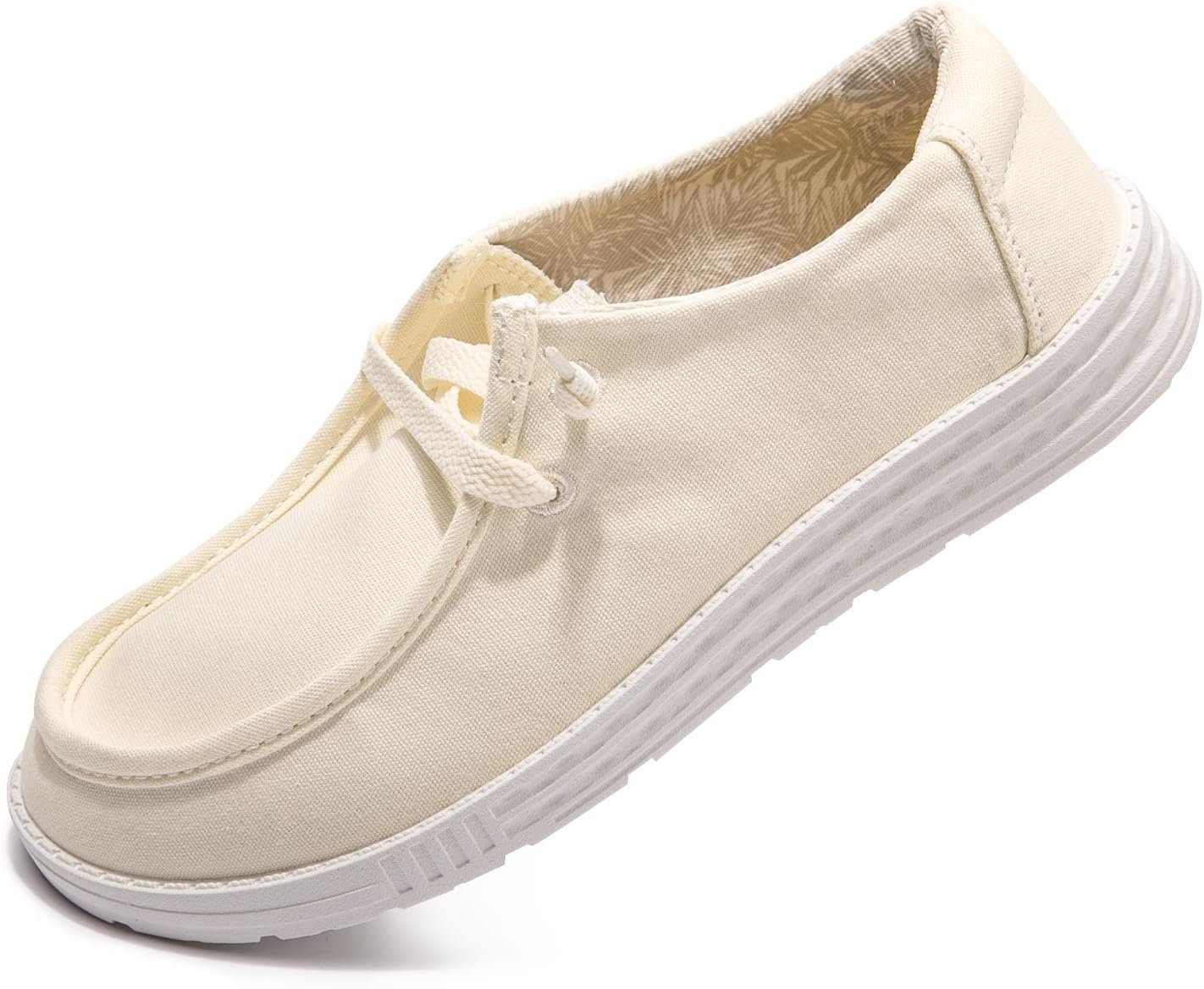 Women Slip On Loafer Outdoor Sneakers Causal Low Top Canvas Flat Comfortable Fashion Walking Shoes