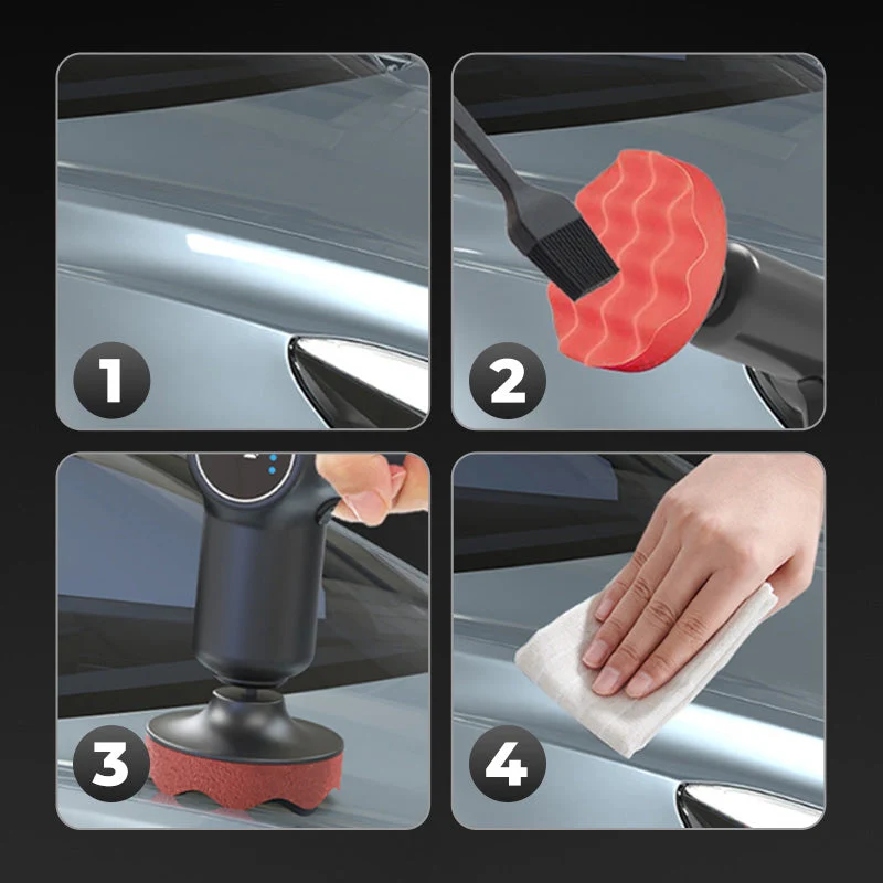 🏆Hot Sale 50% OFF⏳Rechargeable Cordless Car Buffer Polisher - Image 7