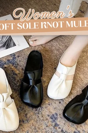 🔥Hot Sale 49% Off🔥Women's Soft Sole Knot Mules