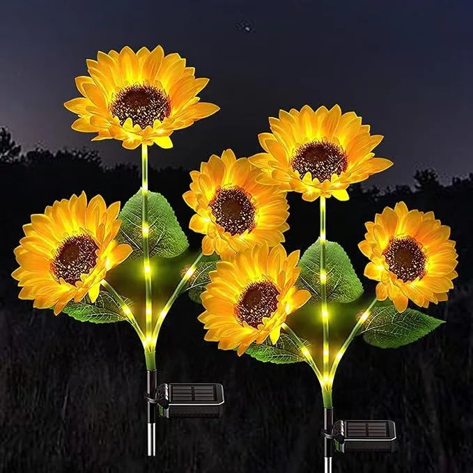 🌻46% OFF FLASH SALE ! Sunflower Solar Lights – Glowing Decor for Garden ✨🌿【Hurry Up】 - Image 12