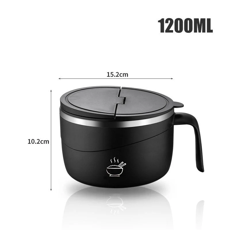 🍲50% OFF!🍜304 Stainless Steel Insulated Ramen Bowl🔥 - Image 8