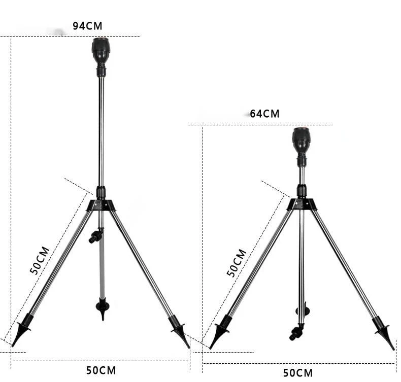 🎁 Hot Sale 49% OFF 🔥Stainless Steel Rotary Irrigation Tripod Telescopic Support Sprinkler - Image 8