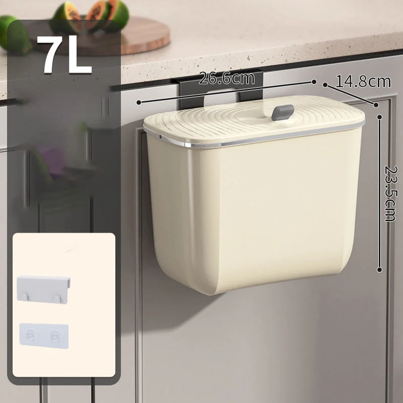 Large Capacity Wall-Mounted Trash Can - Image 12