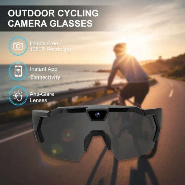 🎁 Hot Sale 49% OFF 🔥Outdoor Cycling Camera Glasses