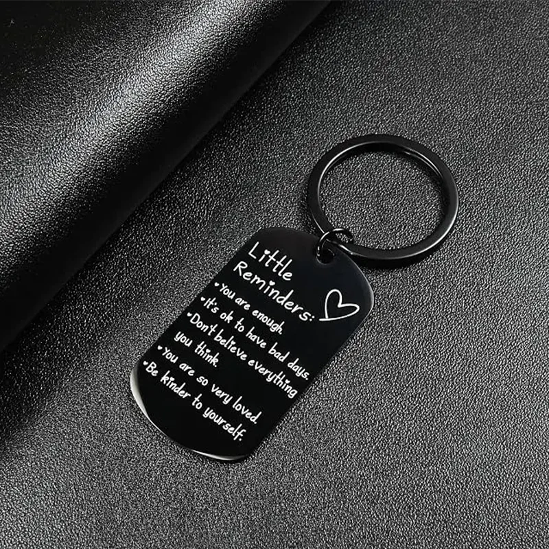 🎁Hot Sale 49% OFF🔥Engraved Inspirational Stainless Steel Keychain - Image 4