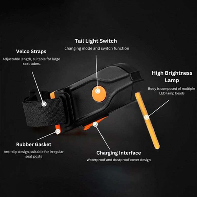 ✨🎁Big sale 49% OFF🔥LED Bike Rear Light - Image 5