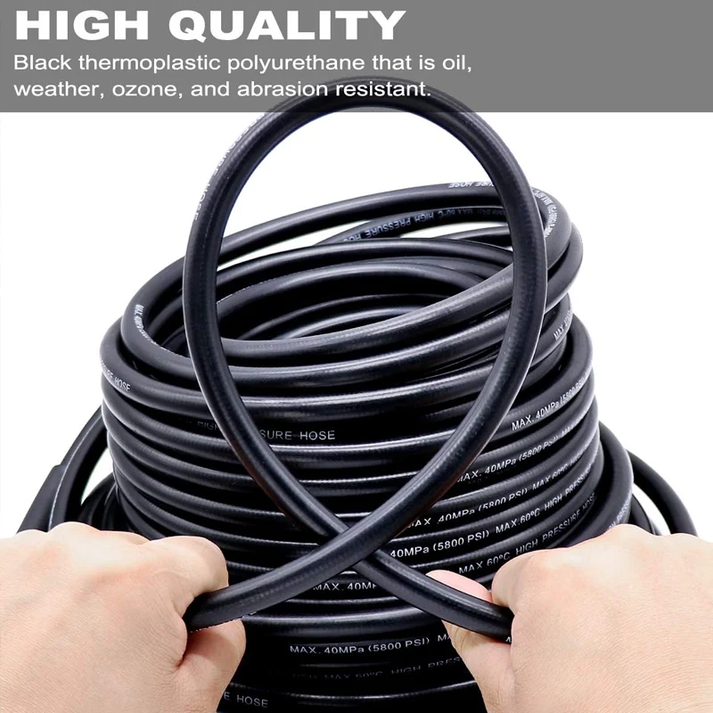 💦 50% OFF INSTANT! 🚿 5800PSI Sewer Jetter Kit - High-Pressure Nozzle & Hose for Clogged Drains/Pipes, Compatible with Most Pressure Washers 🔧📦 - Image 3
