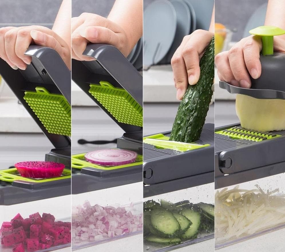 š MOTHERāS DAY SALE 50% OFF!!! š§āš³Multi-Knife⢠| Multi-function vegetable cutter | 16-piece setš„ - Image 2