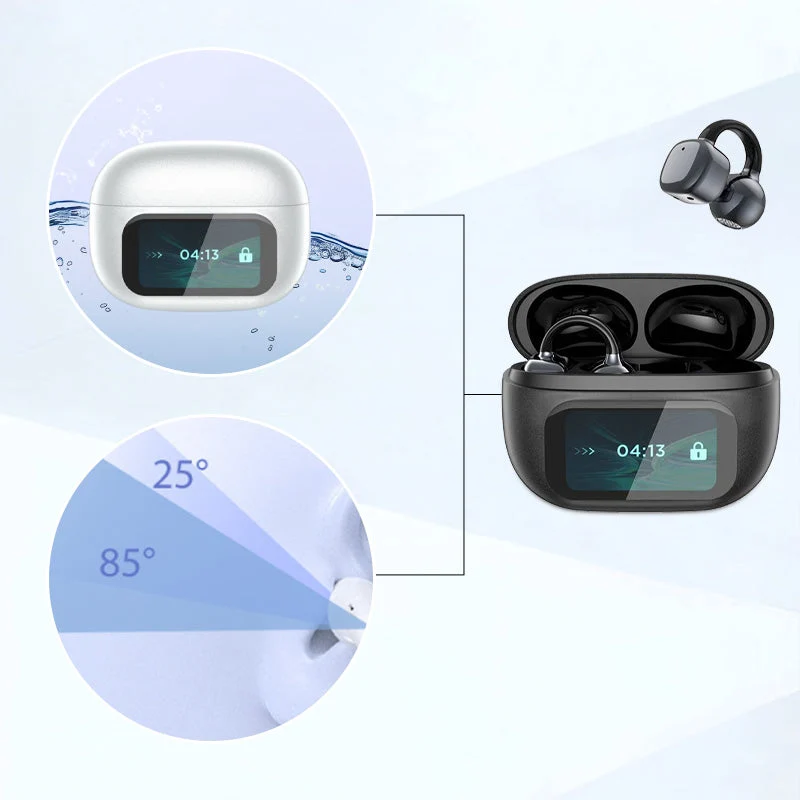 🔥🎧Ear Clip-on Smart Color Screen Intelligent Translation Headset🎧(Only 24 hours left in the campaign) - Image 2