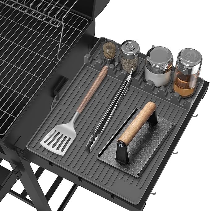 🌞Summer Sale 50% OFF🔥Silicone Grill Tools Mat with Drip Pad - Image 10