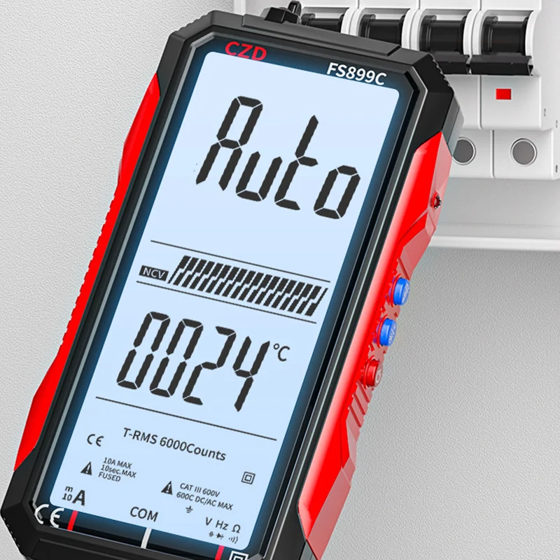 🔧 50% OFF NOW! ⚡ USB Rechargeable Digital Multimeter – Auto-Ranging, LCD Backlight & Portable Design 📏 - Image 18