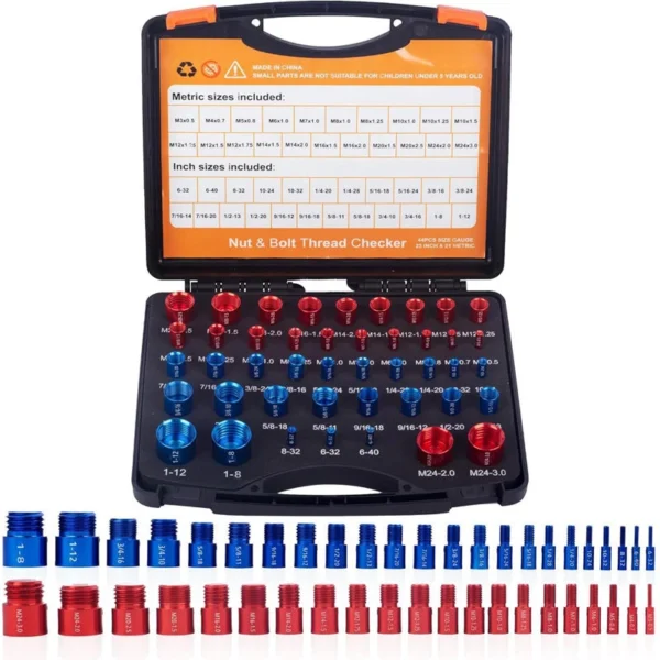π’π’60% OFF !! β°Nut & Bolt Thread Checker Kit for Inspection of Fixed Bolts or Threaded Holes