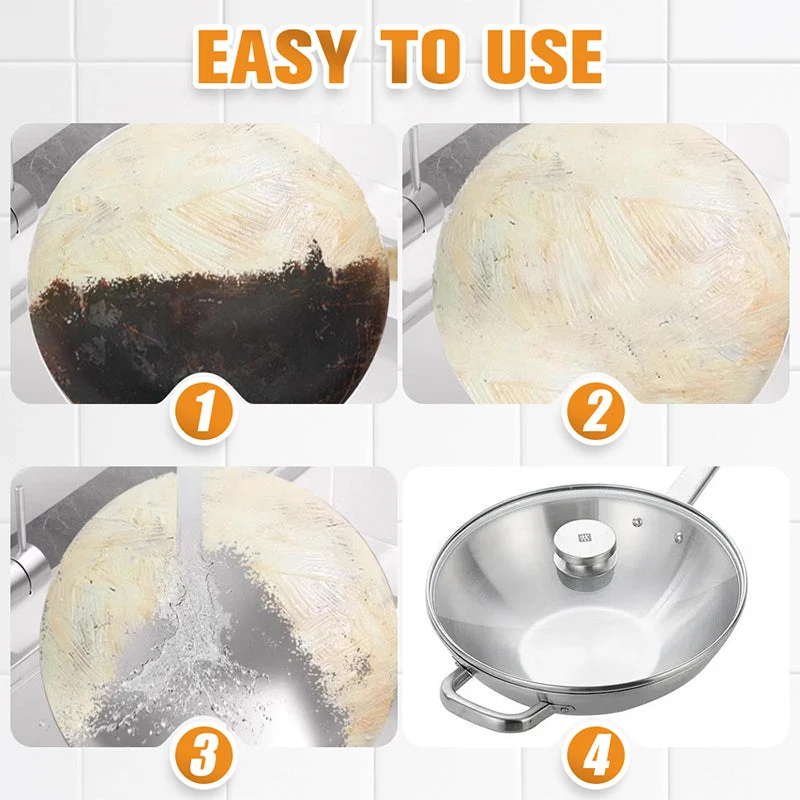 Powerful Burnt Residue Remover Paste for Cookware - Image 7