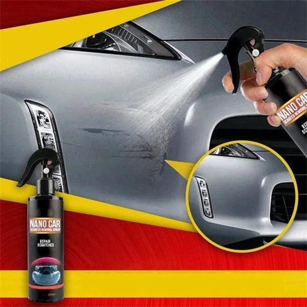 🥳2026 HOT SALE🥳💞50K+ SOLD!👴🚘 50% OFF! Nano Car Scratch Spray – Skip the body shop! Fade scratches in minutes with easy wipe-on formula. Restore your car's shine without breaking the bank. 🚗💷