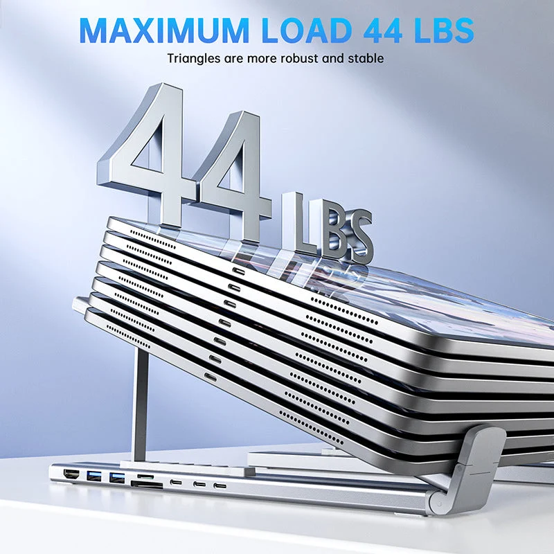 ⏳Time-Limited Special⏰USB-C Docking Station Laptop Stand with 4K HDMI - Image 7