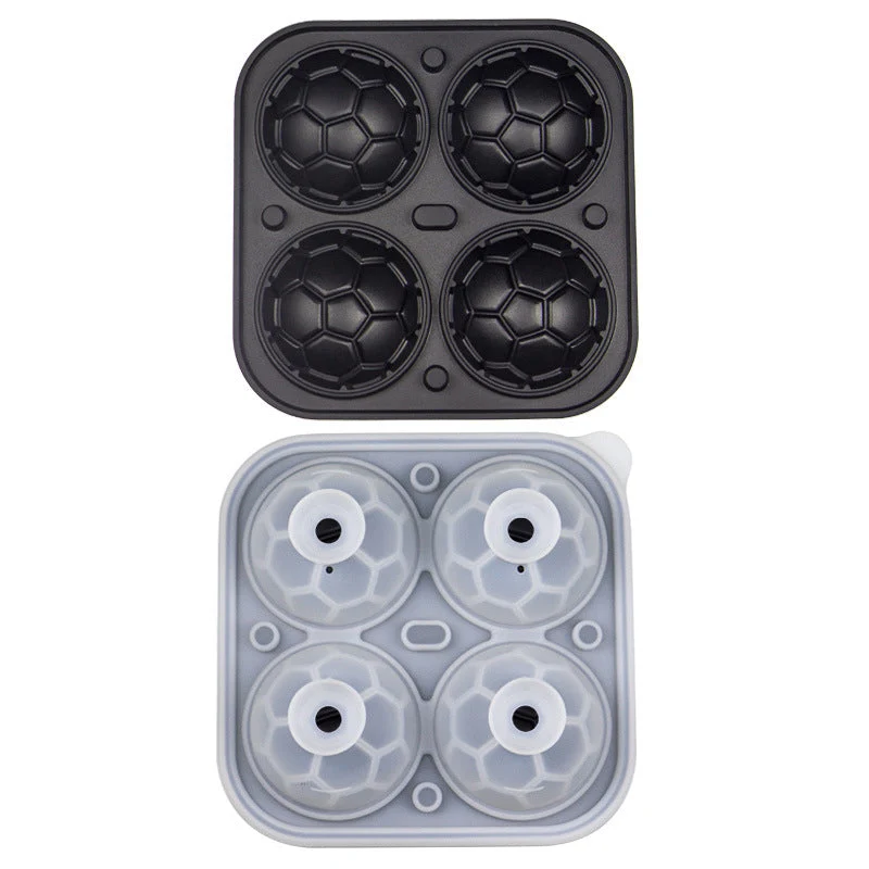 📢📢50% OFF!! ⏰ Silicone Soccer Ball Ice Cube Tray – 5.5 cm Cubes, Slow-Melting, Leak-Proof Design, 4 Colors, Perfect for Game Nights & Cocktails 🥂 - Image 15