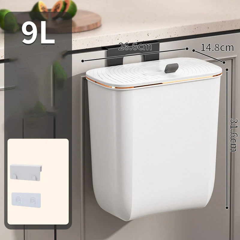 Large Capacity Wall-Mounted Trash Can - Image 14