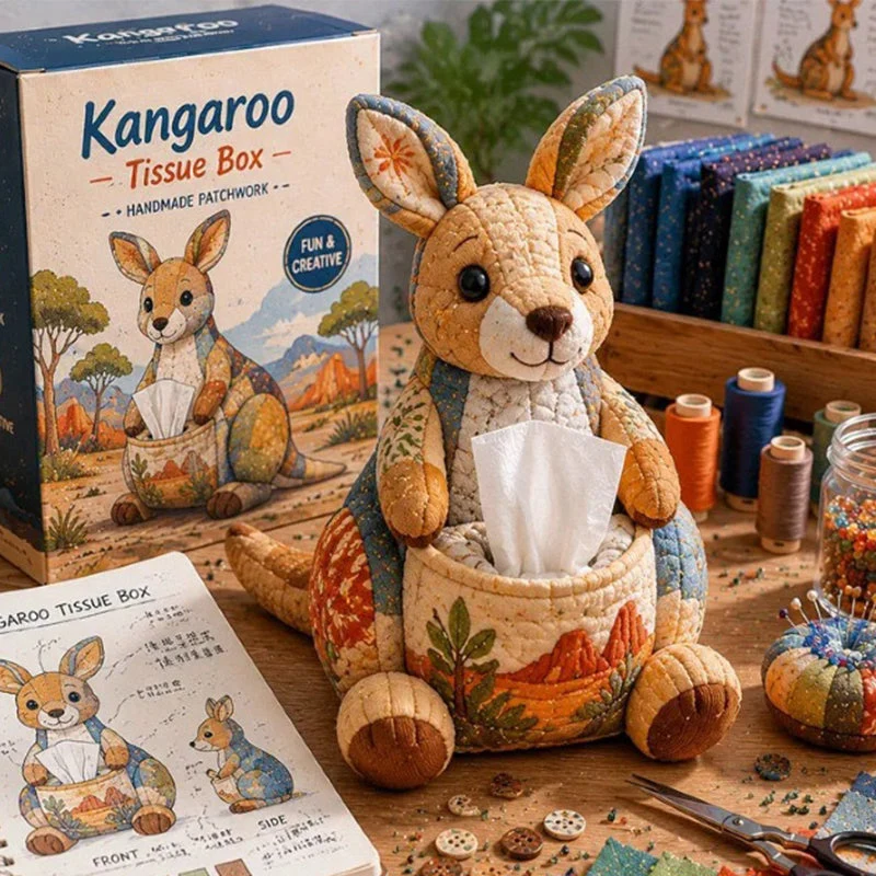 🔥50% OFF🎁Cute Little Animals DIY Tissue Box Material Kit - Image 3