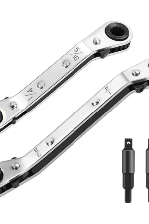 AC Wrench 2-Piece Kit with Hex Bits