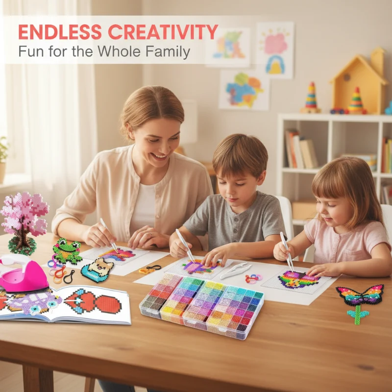 🔥50% OFF🎁Complete 96-Color Fuse Bead Craft Kit - Image 2