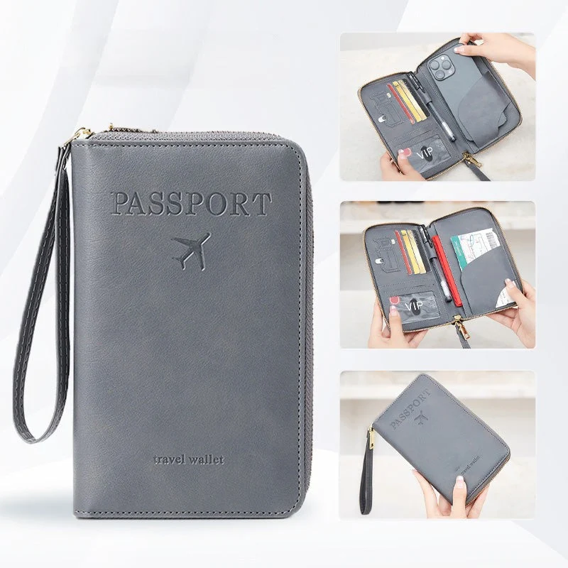 🧳2026 Tourism Must✈️Multifunctional RFID Passport Wallet - Image 14