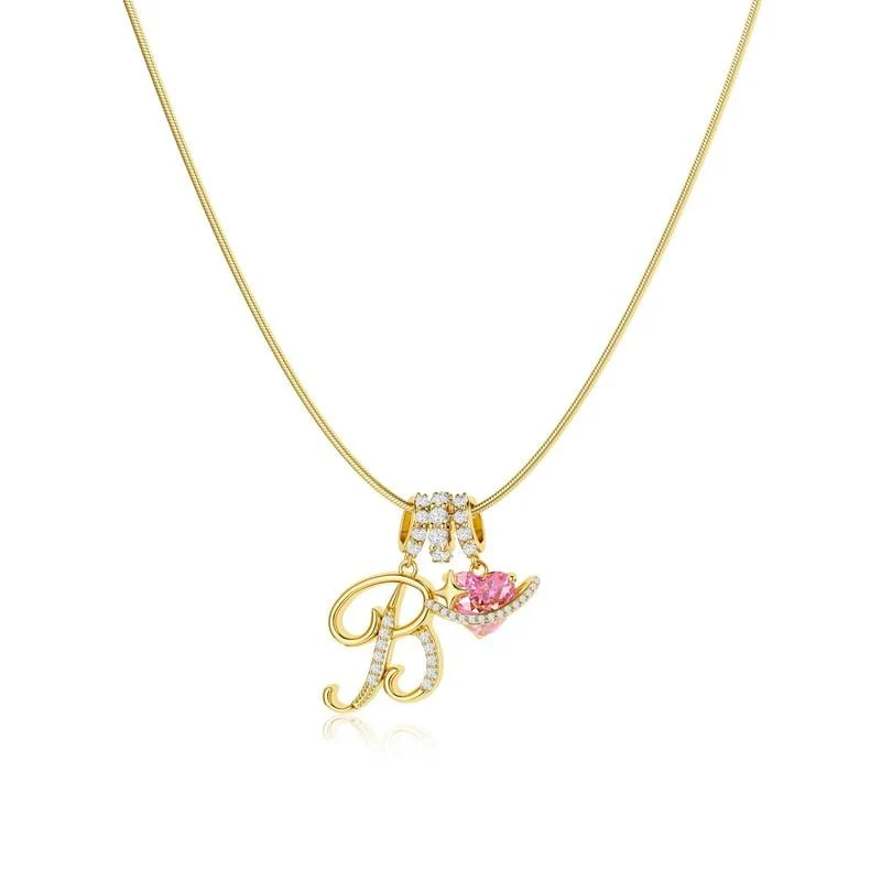 ๐2026 Mother's Day Gifts 50% Off--๐3-Layering Initial A-Z Letter Pendant Necklaces - Image 10