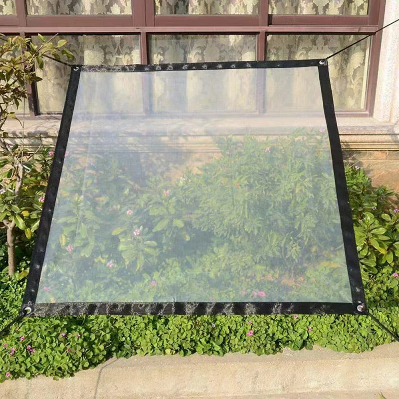 ⏳Limited-time 50% off⏰Heavy-Duty Transparent Waterproof Insulated Tarp🛡️🌧️ - Image 6
