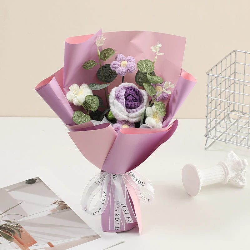 💕Mother's Day Special Sale 50% OFF!💕Handmade Delicate Crochet Flower Bouquet - Image 15