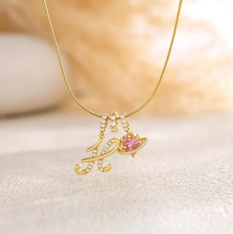 ๐2026 Mother's Day Gifts 50% Off--๐3-Layering Initial A-Z Letter Pendant Necklaces - Image 4