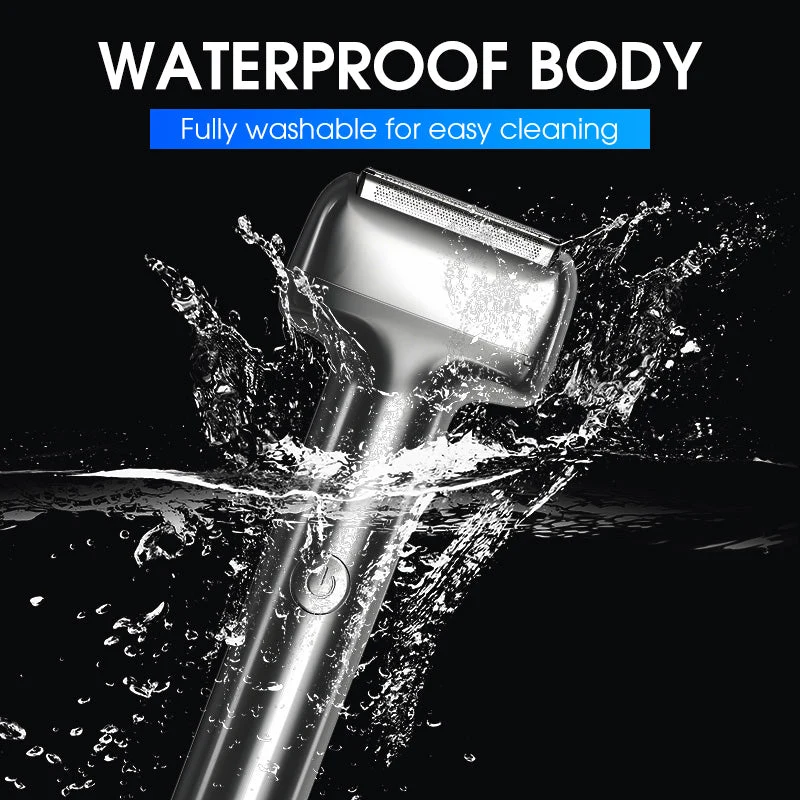 Men's Efficient Rechargeable Foil Electric Shaver - Image 8