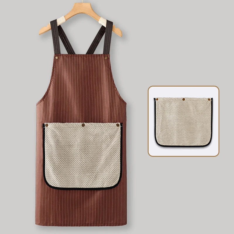 🔥NEW YEAR 50% OFF Sale!🔥Cross-Back Waterproof Apron with Detachable Hand Towel - Image 11
