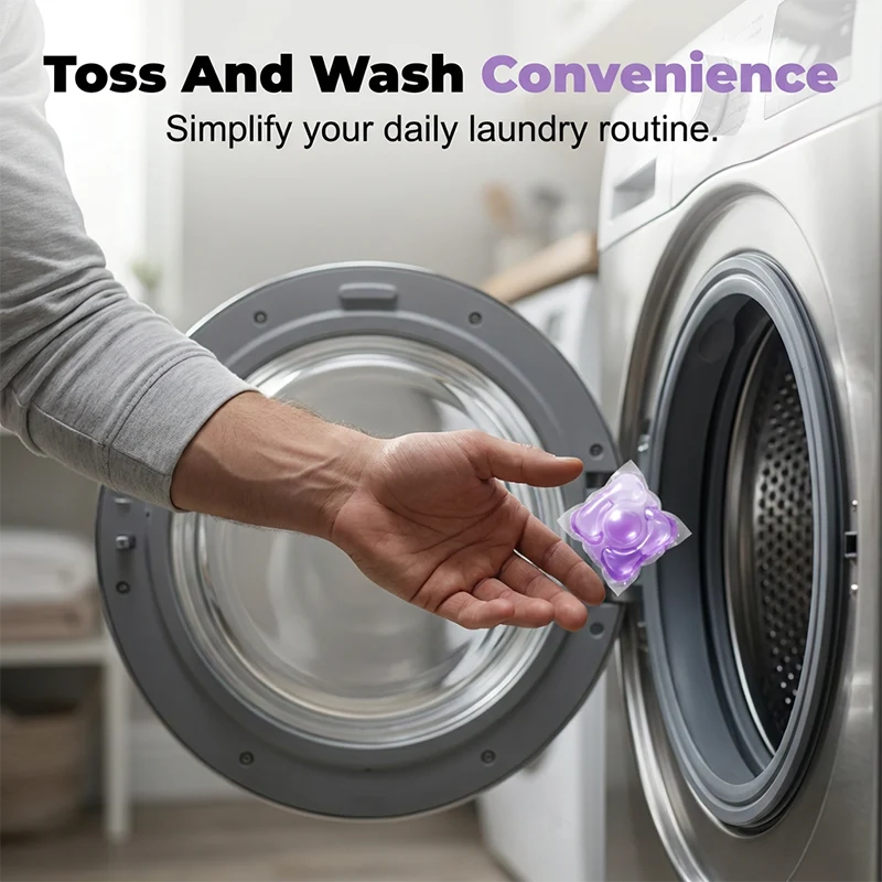 ✨2026 Hot Sale 50% OFF🔥5-in-1 White Musk Laundry Detergent Pods (80PCS) - Image 5