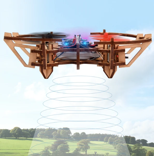 ๐๐ฅ HOT SALE 50%OFF ๐ฅ๐งฉ DIY Wooden Drone Building Kit ๐ - Image 11