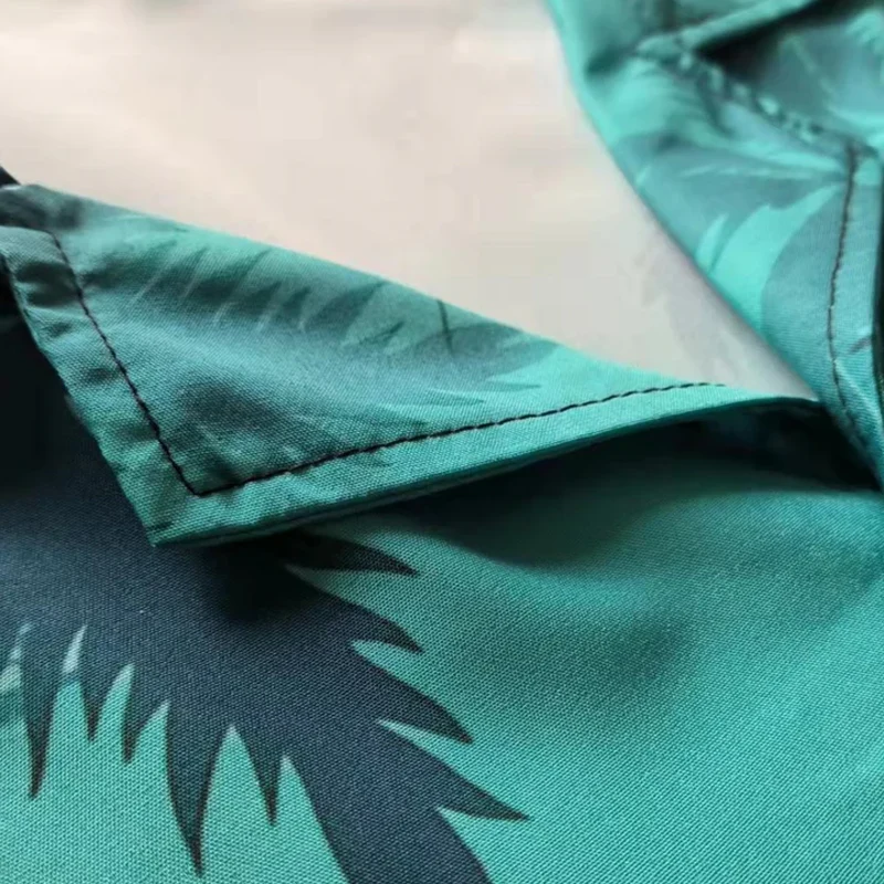Men’s Tropical Print Shirt and Pants - Image 2