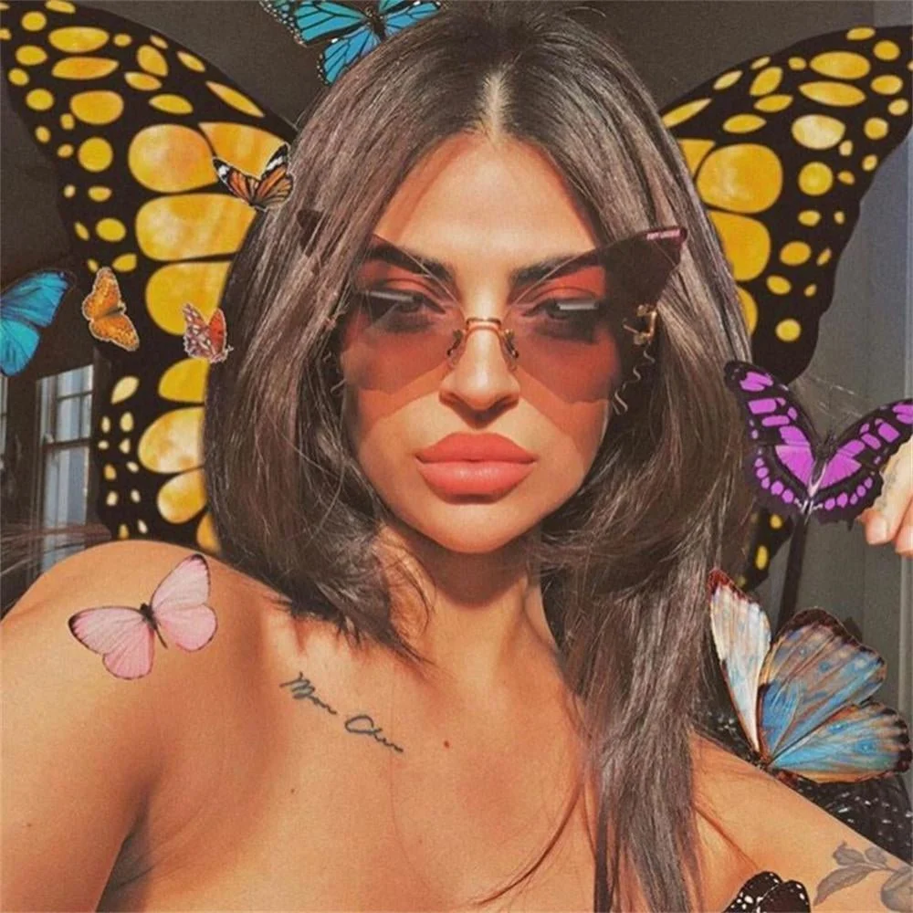 💥HOT SALE - 50% OFF🔥Diamond Butterfly Sunglasse - Image 11