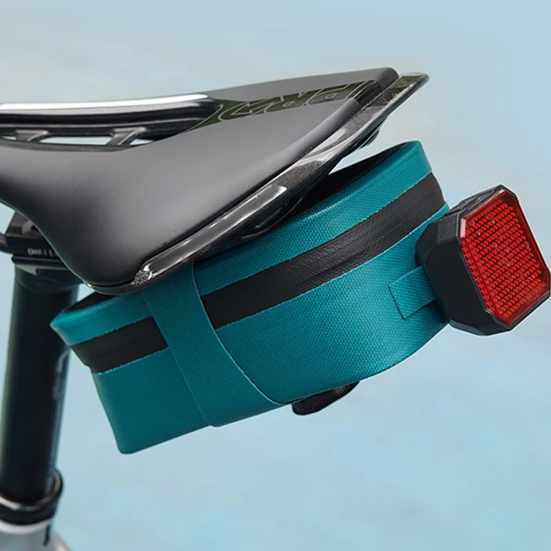 Waterproof Bicycle Saddle Bag with Quick-Release Knob - Image 7