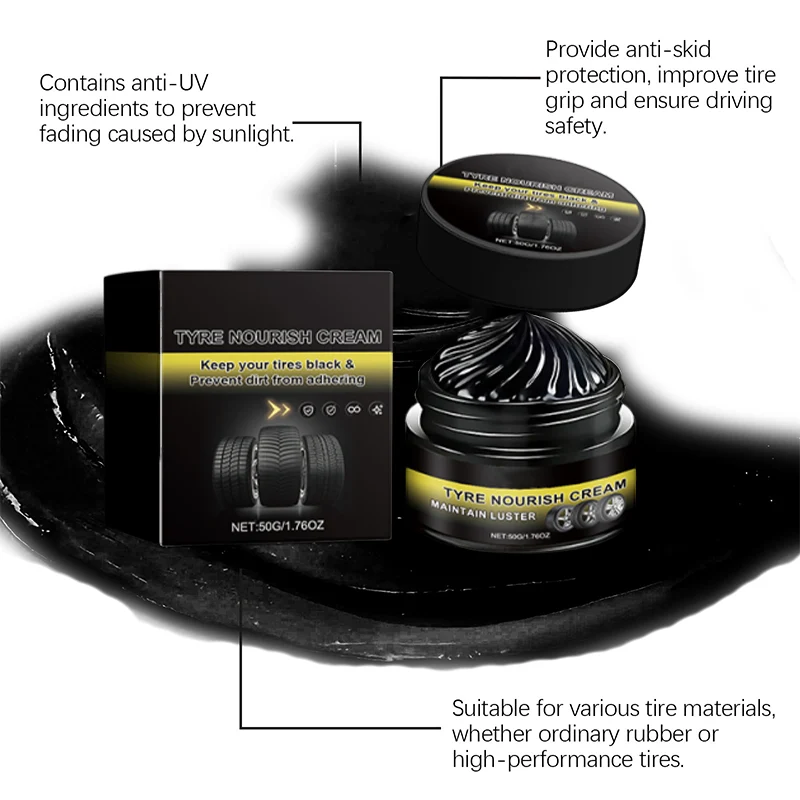 🔥Limited Time Promotion 50% OFF🔥—restores a deep black shine, blocks UV rays, and repels dirt. Quick and easy! 🚗 - Image 11