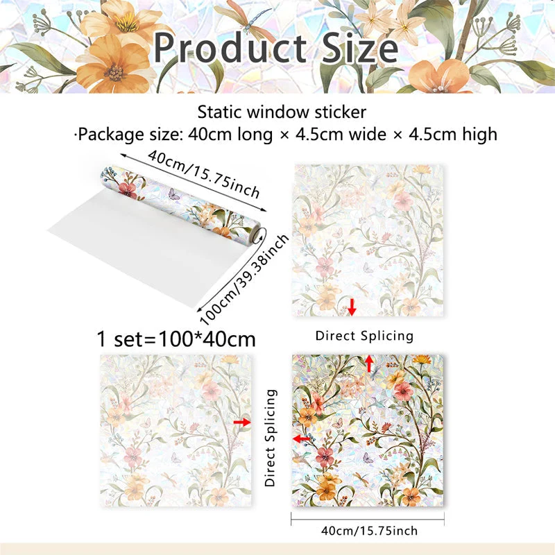 ⏳Time-limited Special⌛ Static Patterned Window Sticker - Image 4