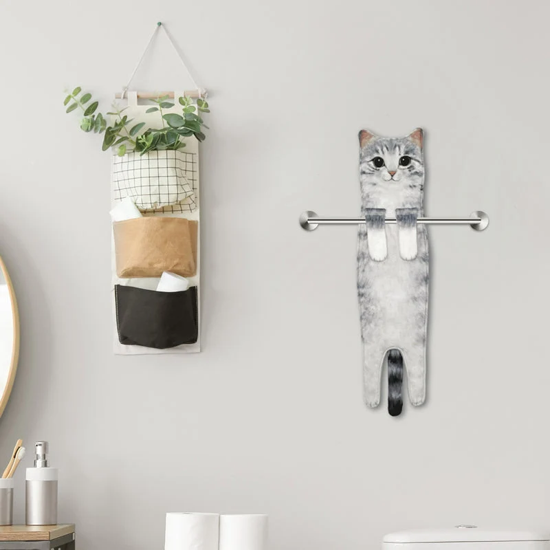 🎁Christmas Sale 49% Off🎉Cute Cat Hand Towel😺 - Image 6