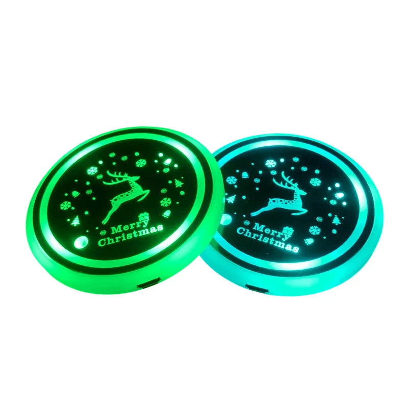 Rechargeable LED Car Cup Holder Lights - Image 13