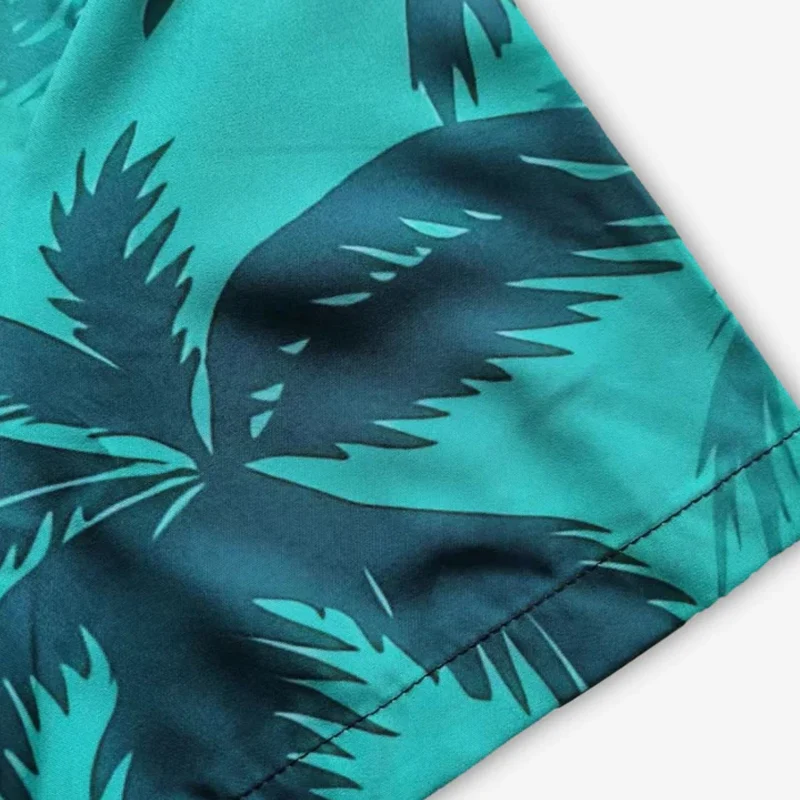 Men’s Tropical Print Shirt and Pants - Image 3