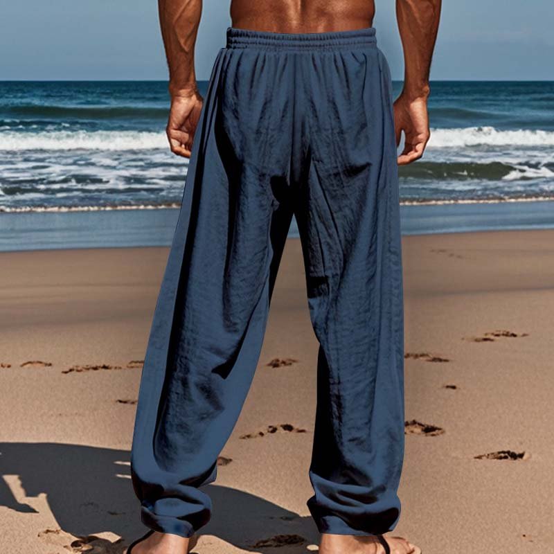 Men's Casual Loose Straight-Leg Pants - Image 8