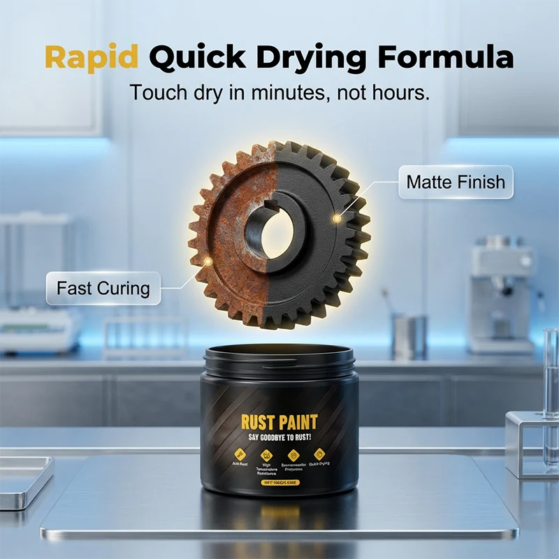 Water-Based Metallic Paint Rust Converter - Image 2