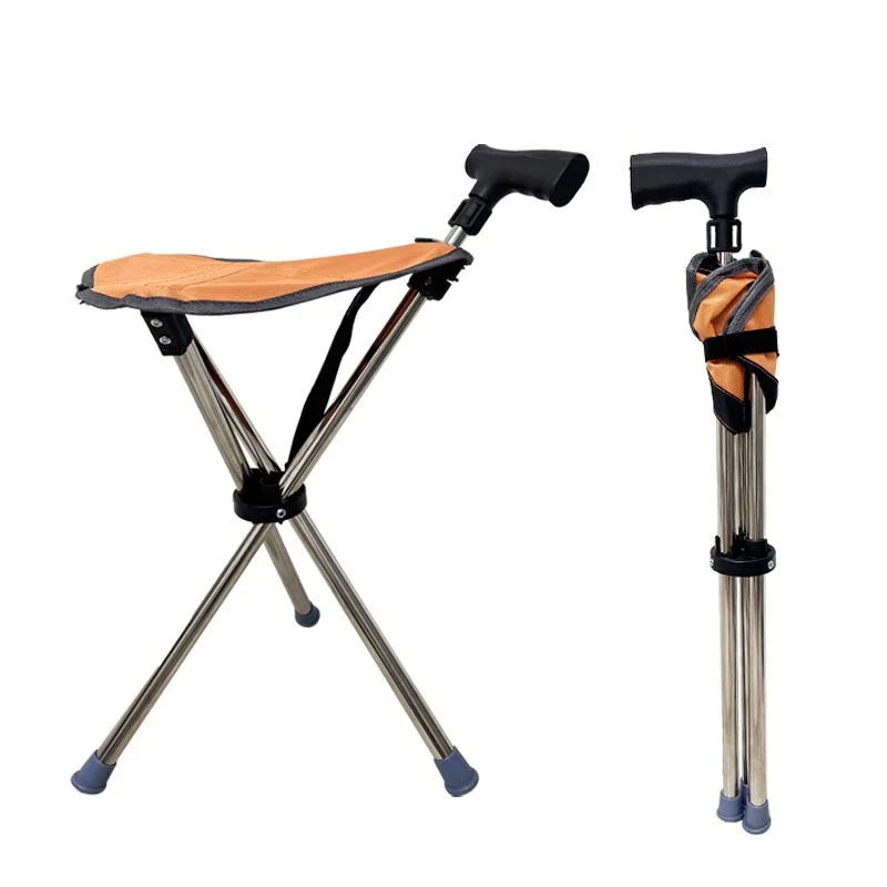 ⏳Time-Limited Special⏰2-in-1 Foldable Cane With Chair🌟 Freedom To Walk, Rest, And Explore With Ease! - Image 12