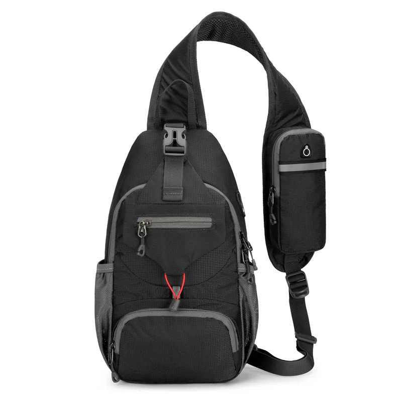 🎒 50% OFF NOW! 💧 Men's Outdoor Sling Bag – Multi-Pocket, Water-Resistant & Breathable – Perfect for Travel & Daily Use ✨ - Image 13