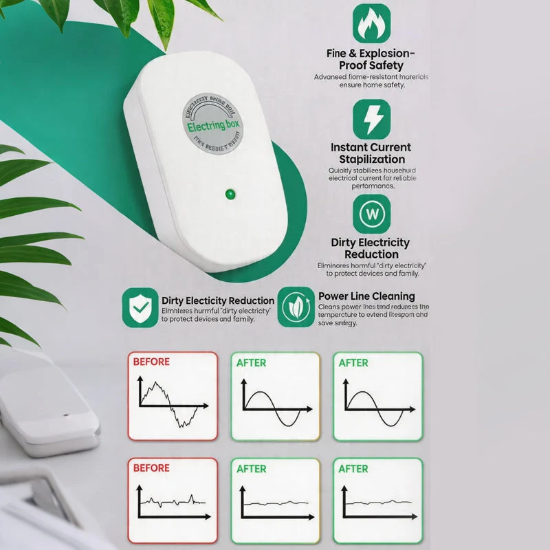 Plug-In Intelligent Electricity Saving Box - Image 5
