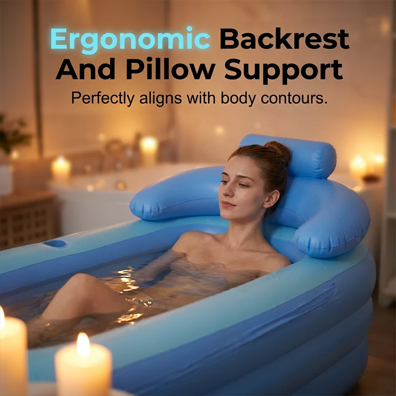 Three-Layer Insulated Inflatable Bathtub - Image 7