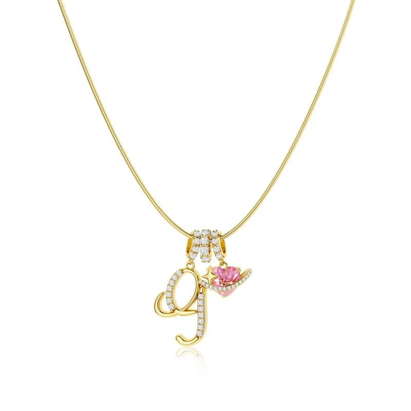 ๐2026 Mother's Day Gifts 50% Off--๐3-Layering Initial A-Z Letter Pendant Necklaces - Image 28