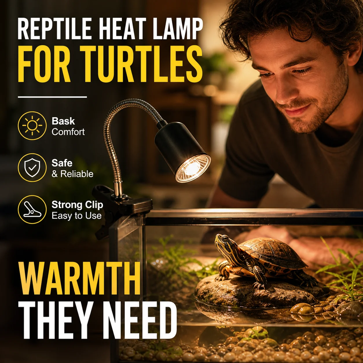 🎁Hot Sale 49% OFF🔥Reptile Heat Lamp for Turtles - Image 18